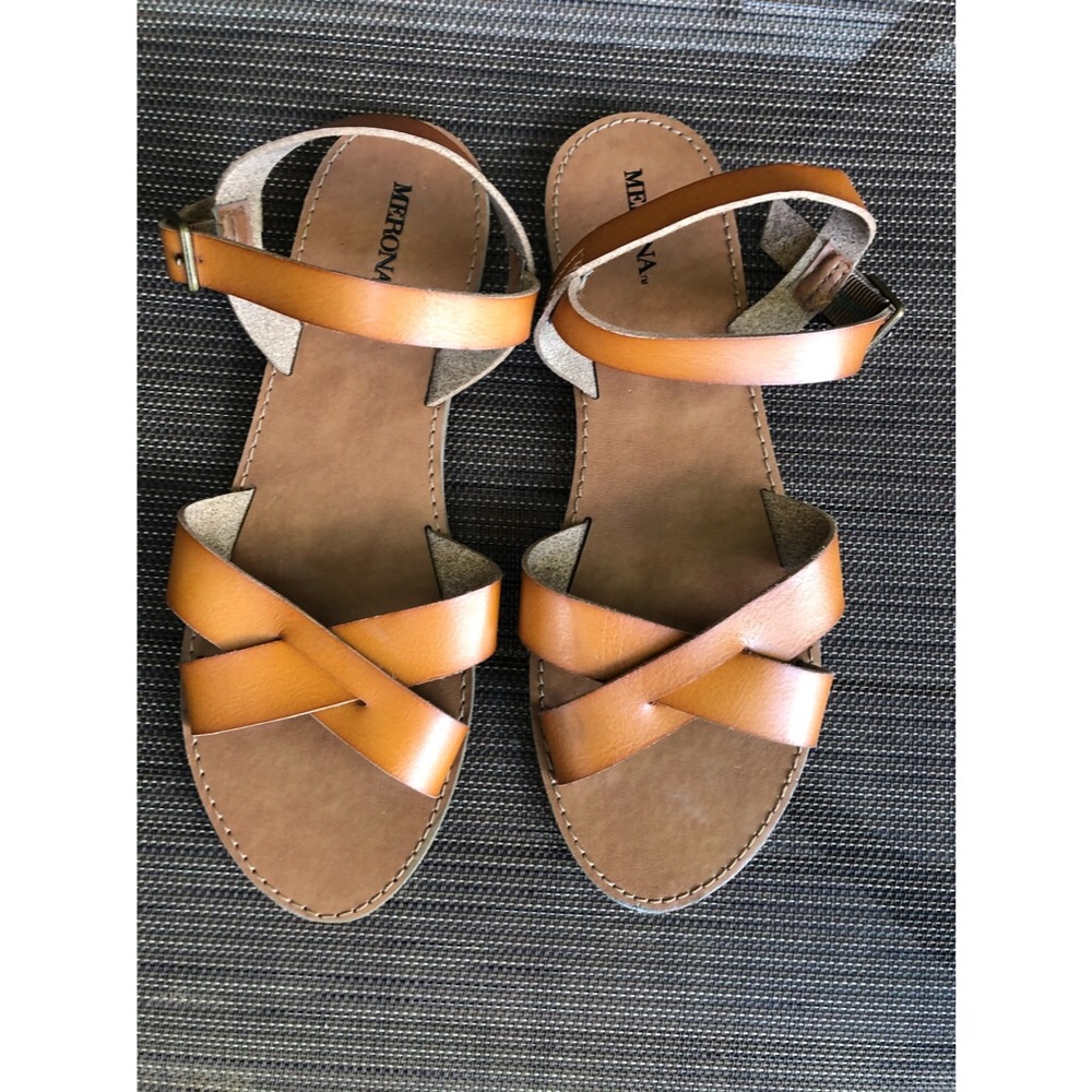 EUC Brown Merona Sandals